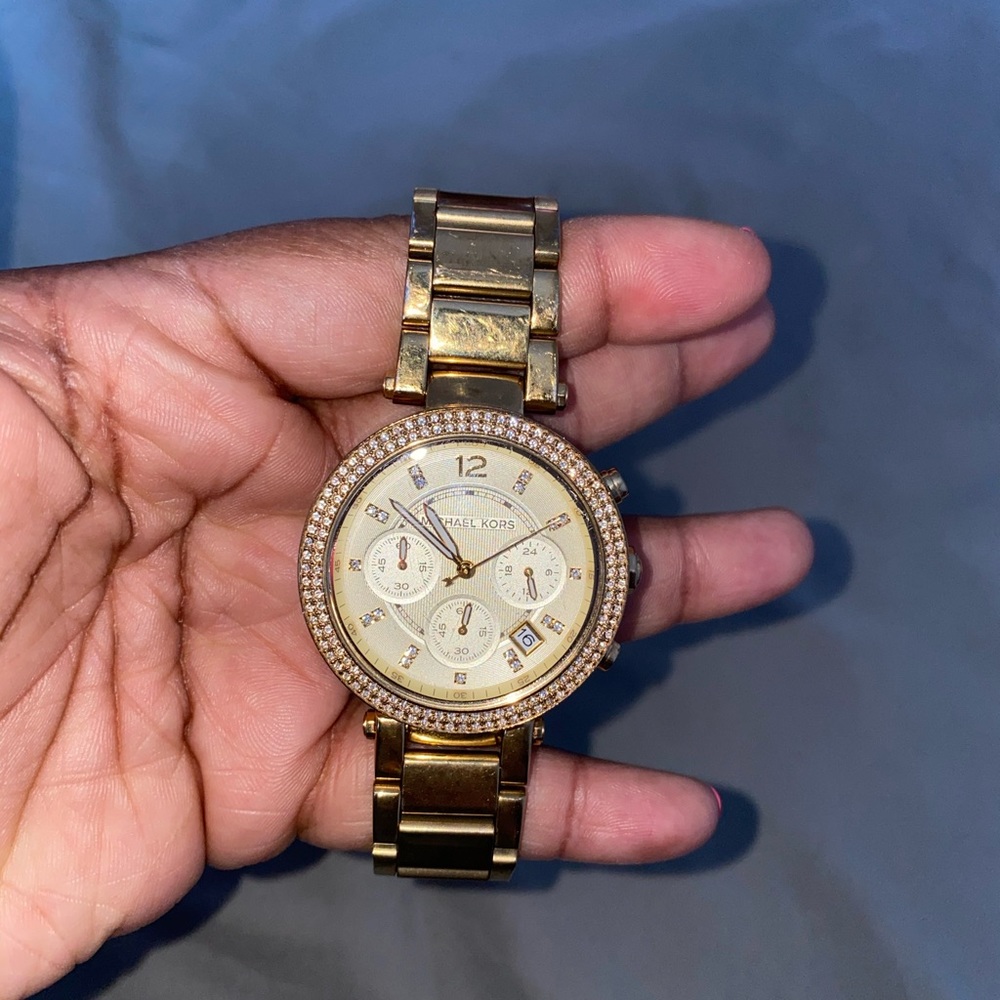 Gold Michael Kors Watch